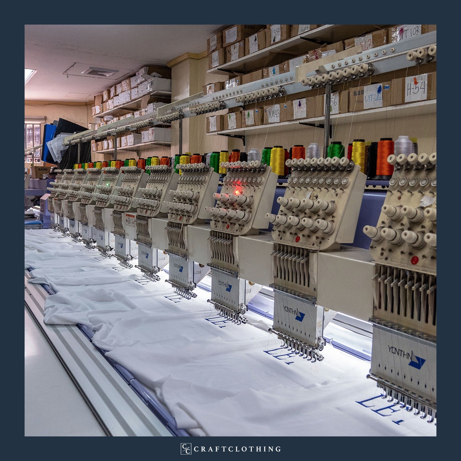 Embroidery projects in bulk?