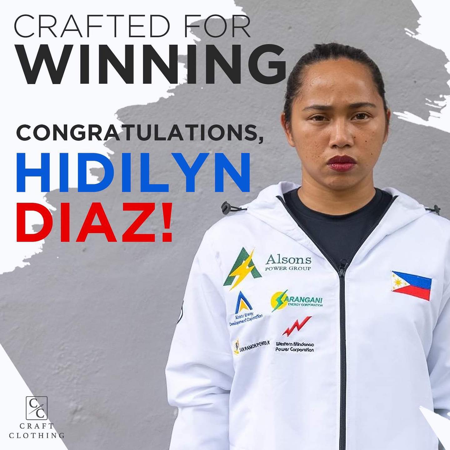 Thank you, Hidilyn Diaz