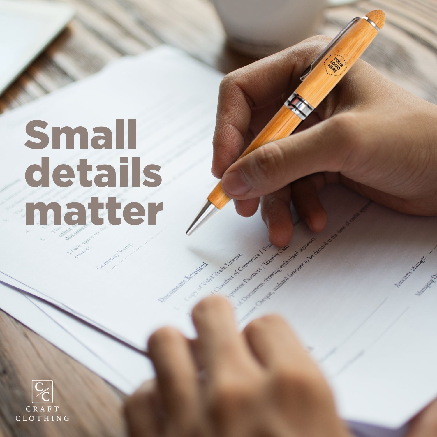 Small details matter