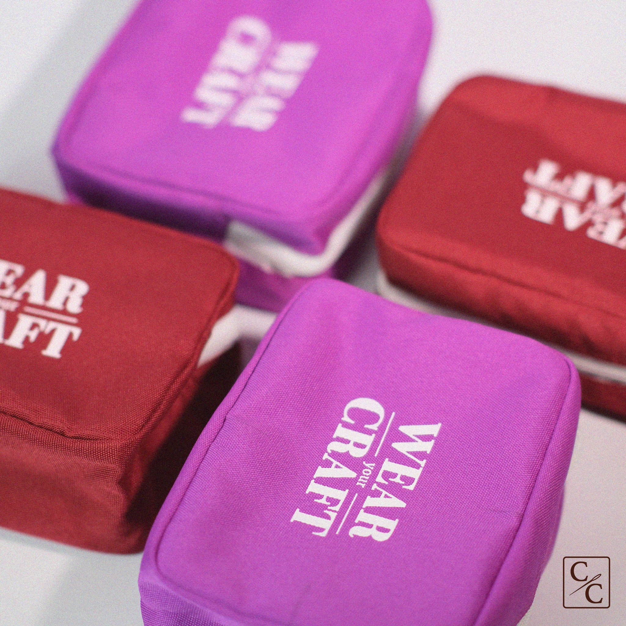 Make your brand stand out with custom-made pouches from Craft Clothing!