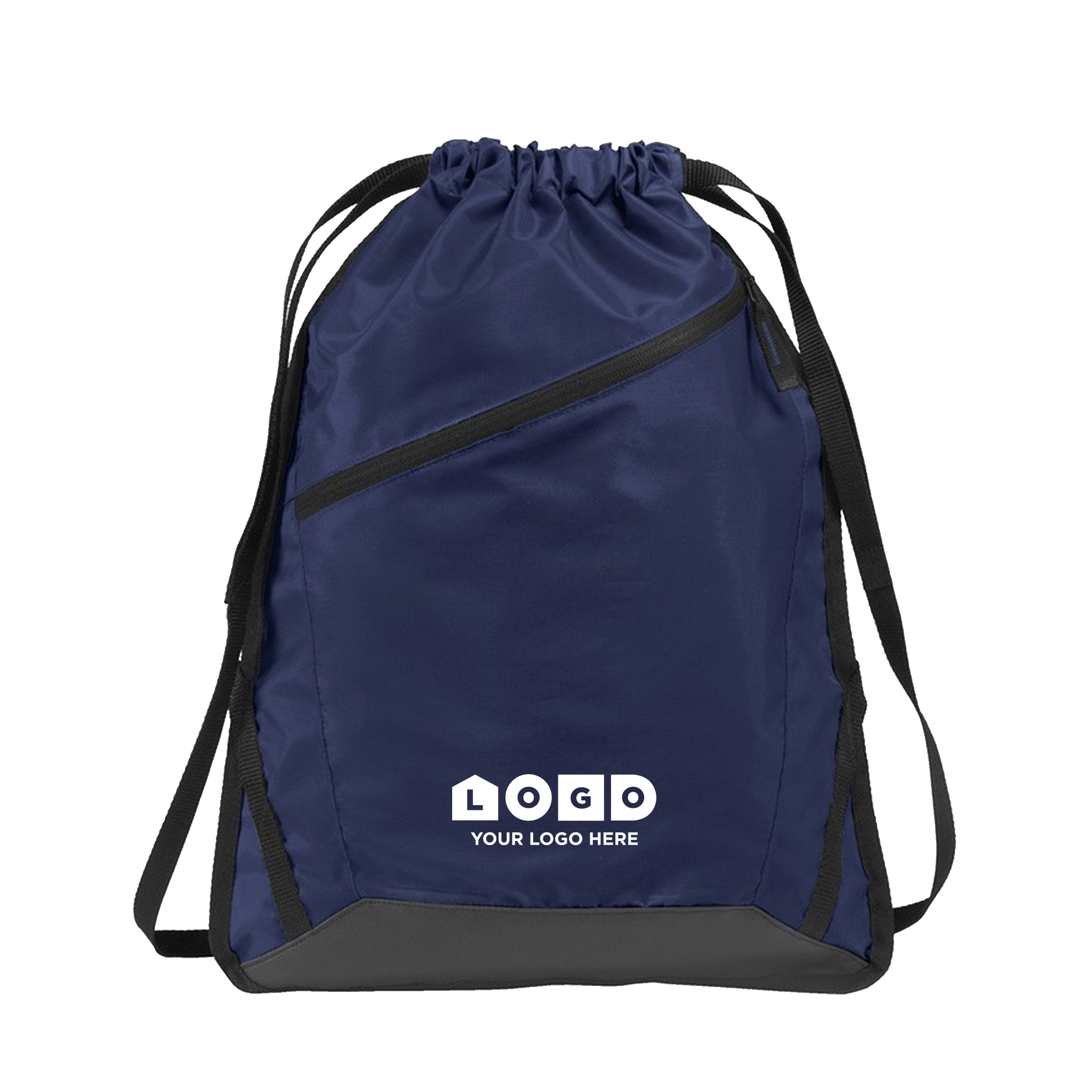 Zip-it Drawstring Backpack with Adjustable Straps (DB17)