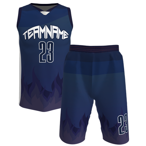 Flame Basketball Jersey