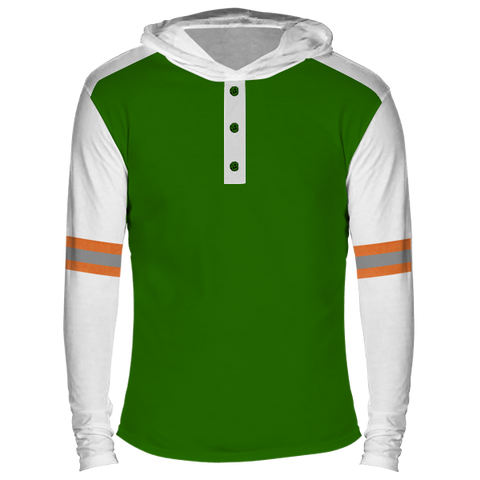 Reflectorized Hooded Buttoned Longsleeves (HL19)