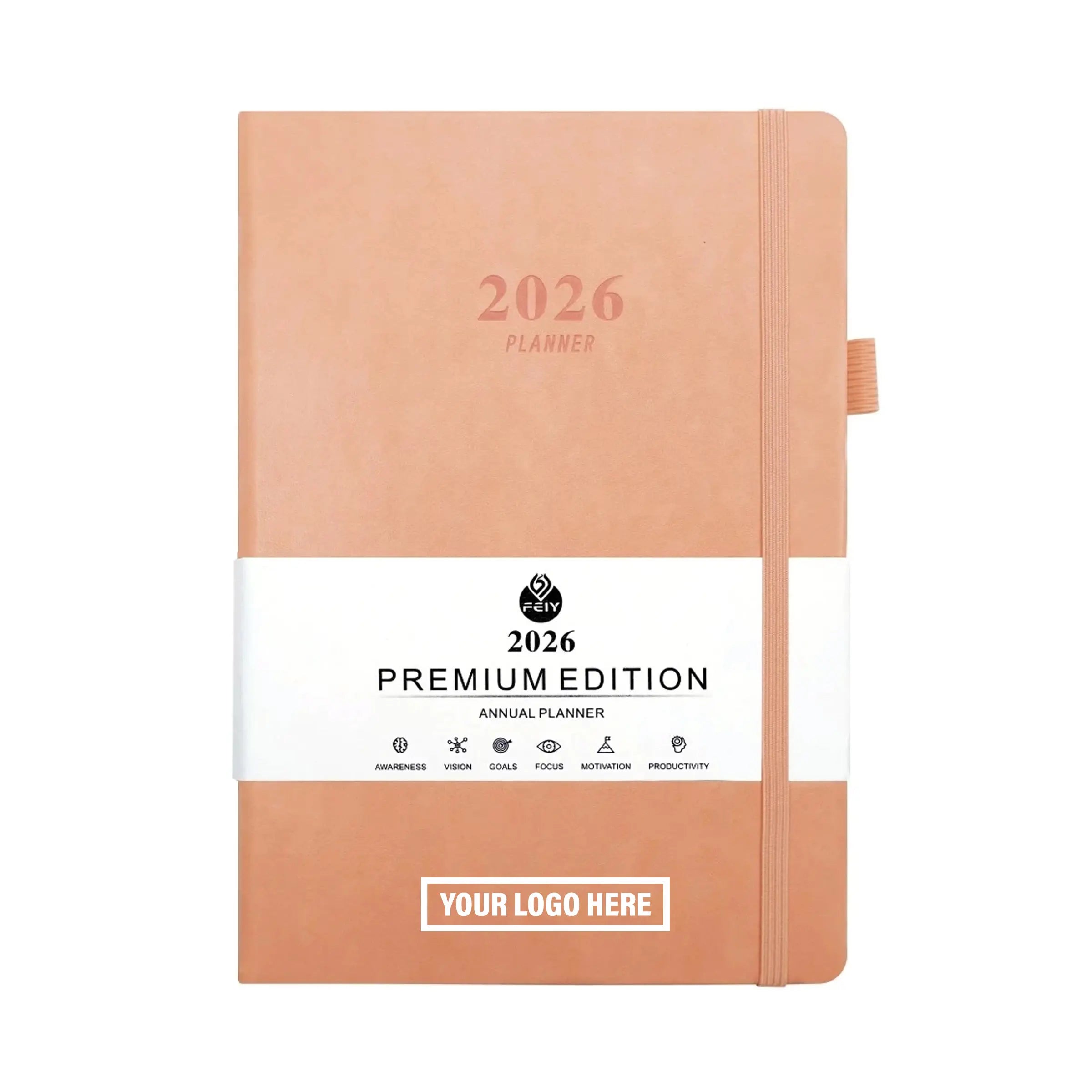 A5 2026 Planner - PU Leather (NB08)