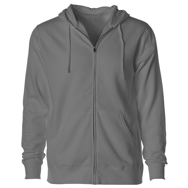 Solid Zip Up Hoodie (ZJ01)