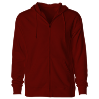 Solid Zip Up Hoodie (ZJ01)