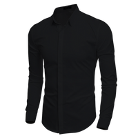 Button Down Long Sleeve Polo