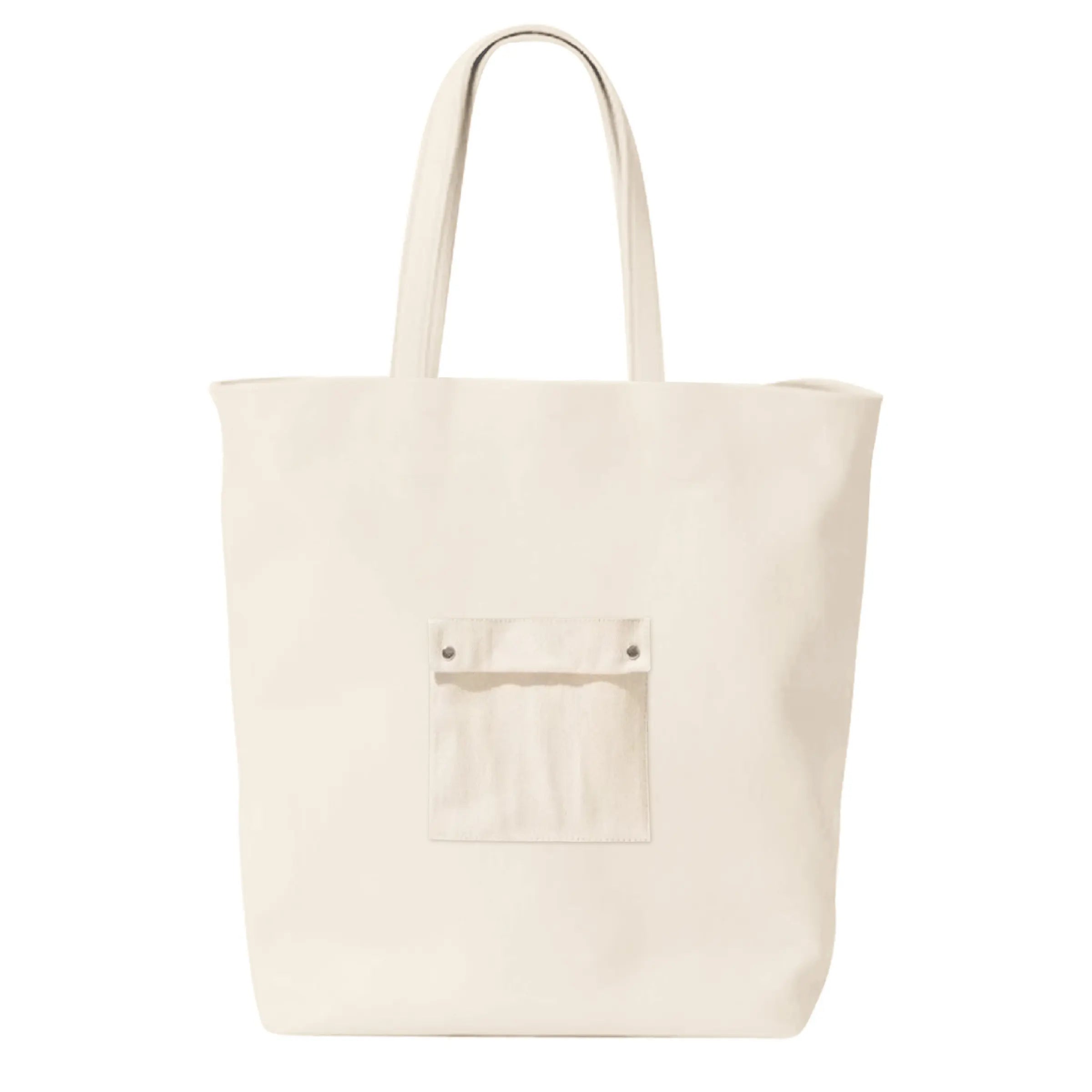 Canvas Tote with Front Pocket (TB21)