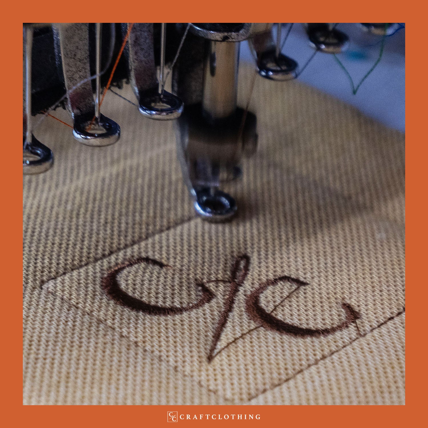 One great way to brand items is through embroidery.