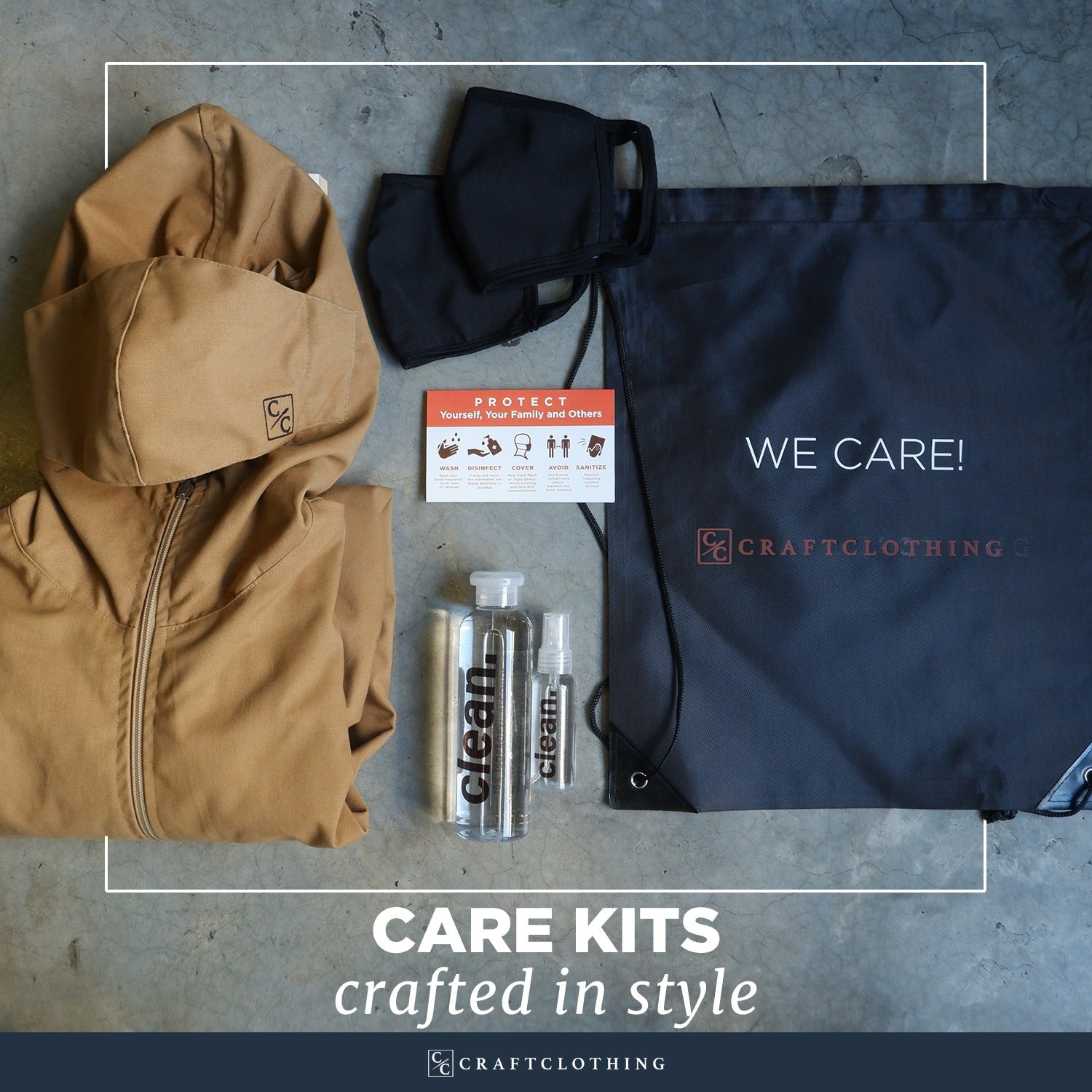 Care Kits crafted in style.