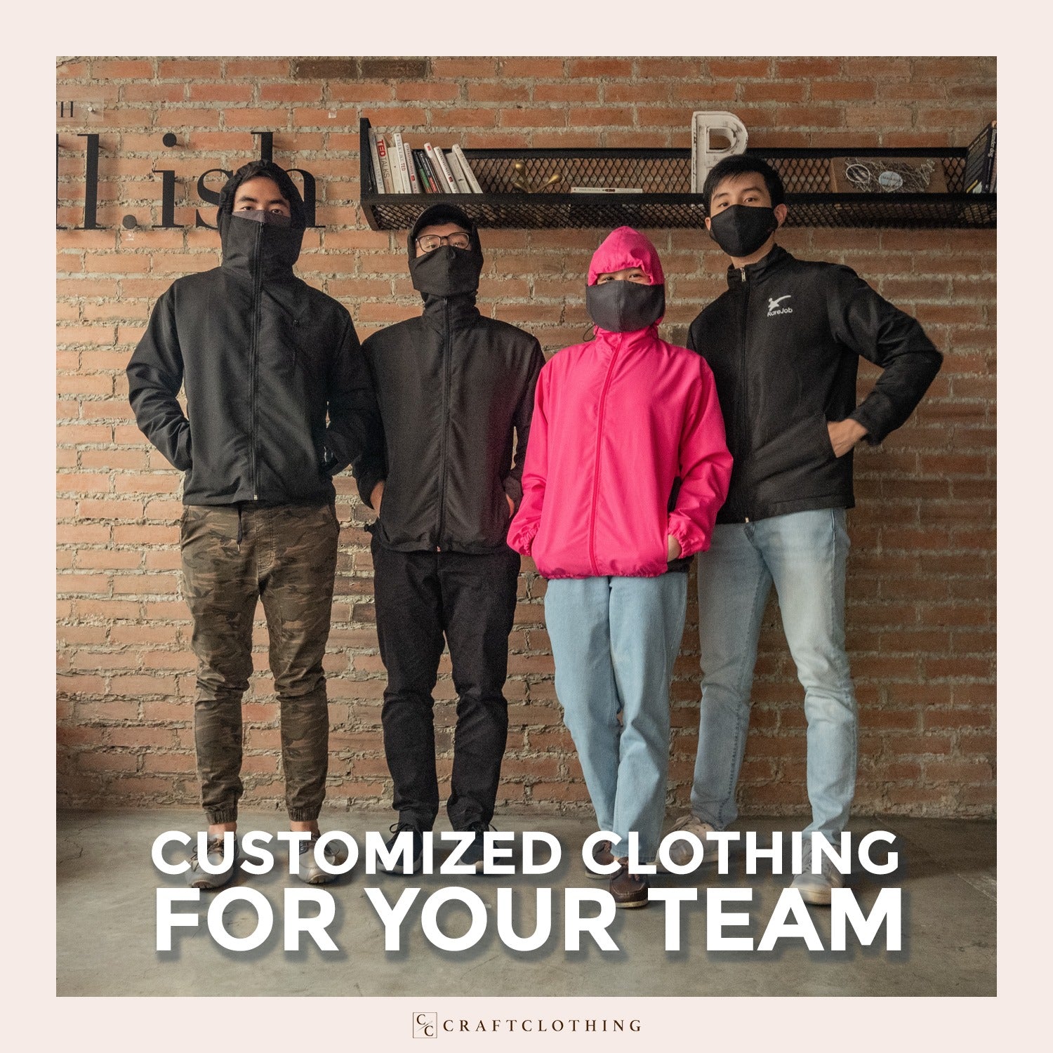 CUSTOMIZED CLOTHING FOR YOUR TEAM