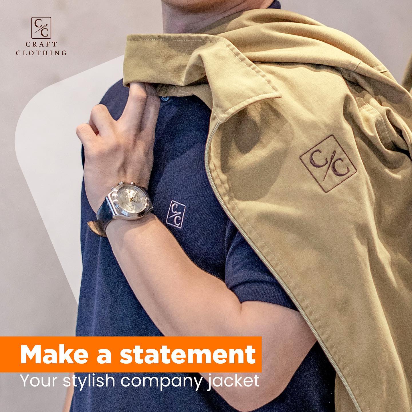 Make a Statement - Your Stylish Company Jacket