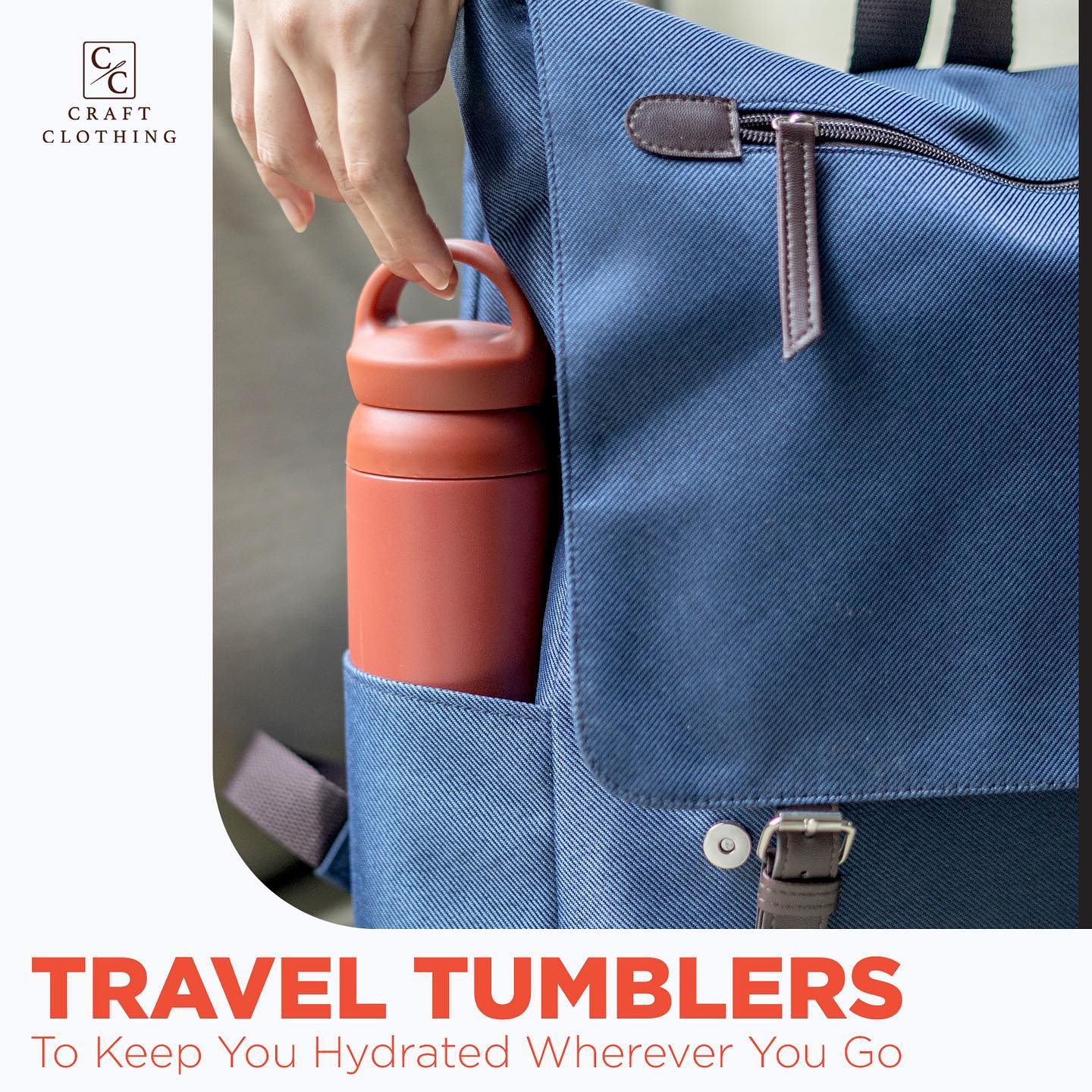 Travel Tumblers to Keep You Hydrated Wherever You Go