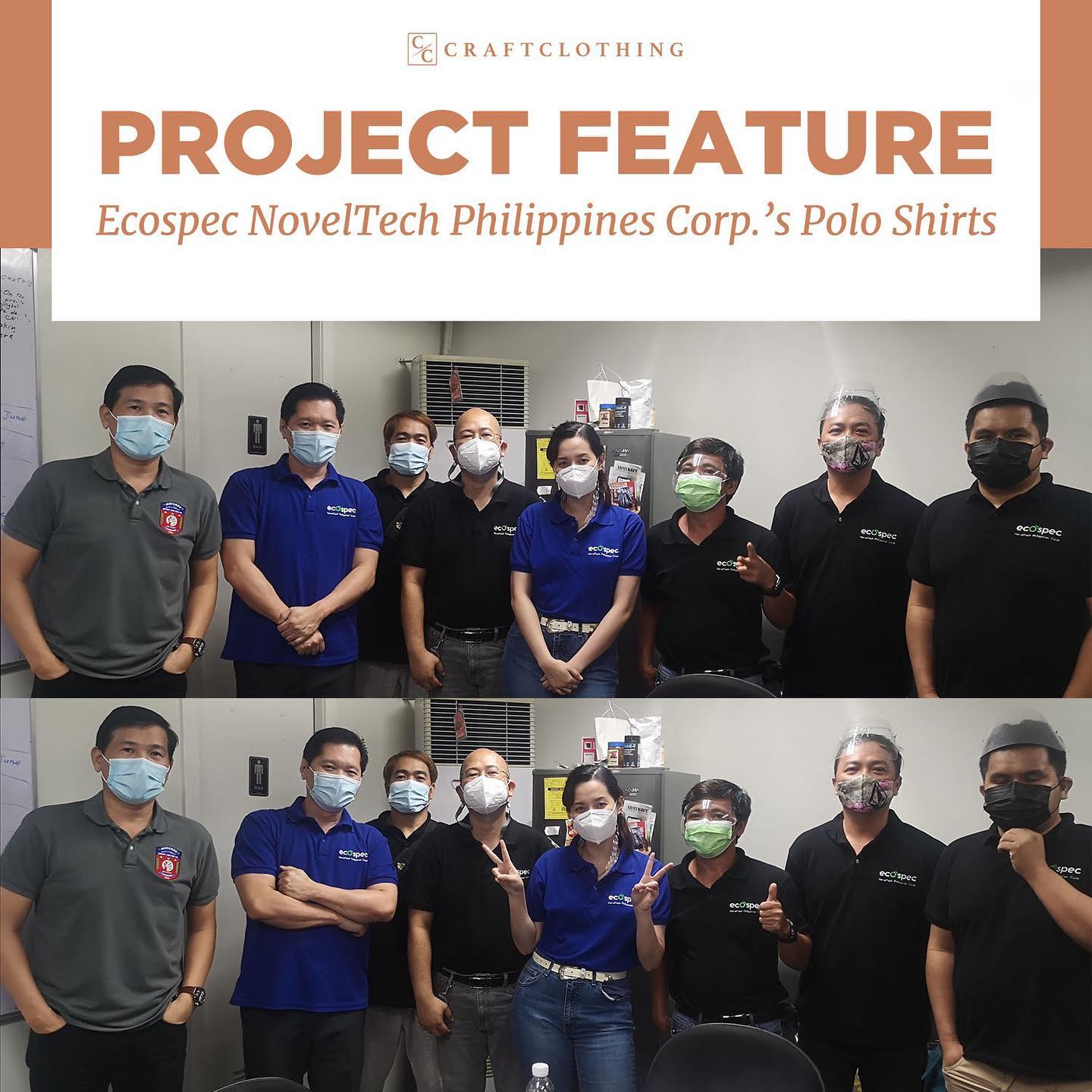 Project Feature: Ecospec NovelTech Philippines Corp.’s Polo Shirts