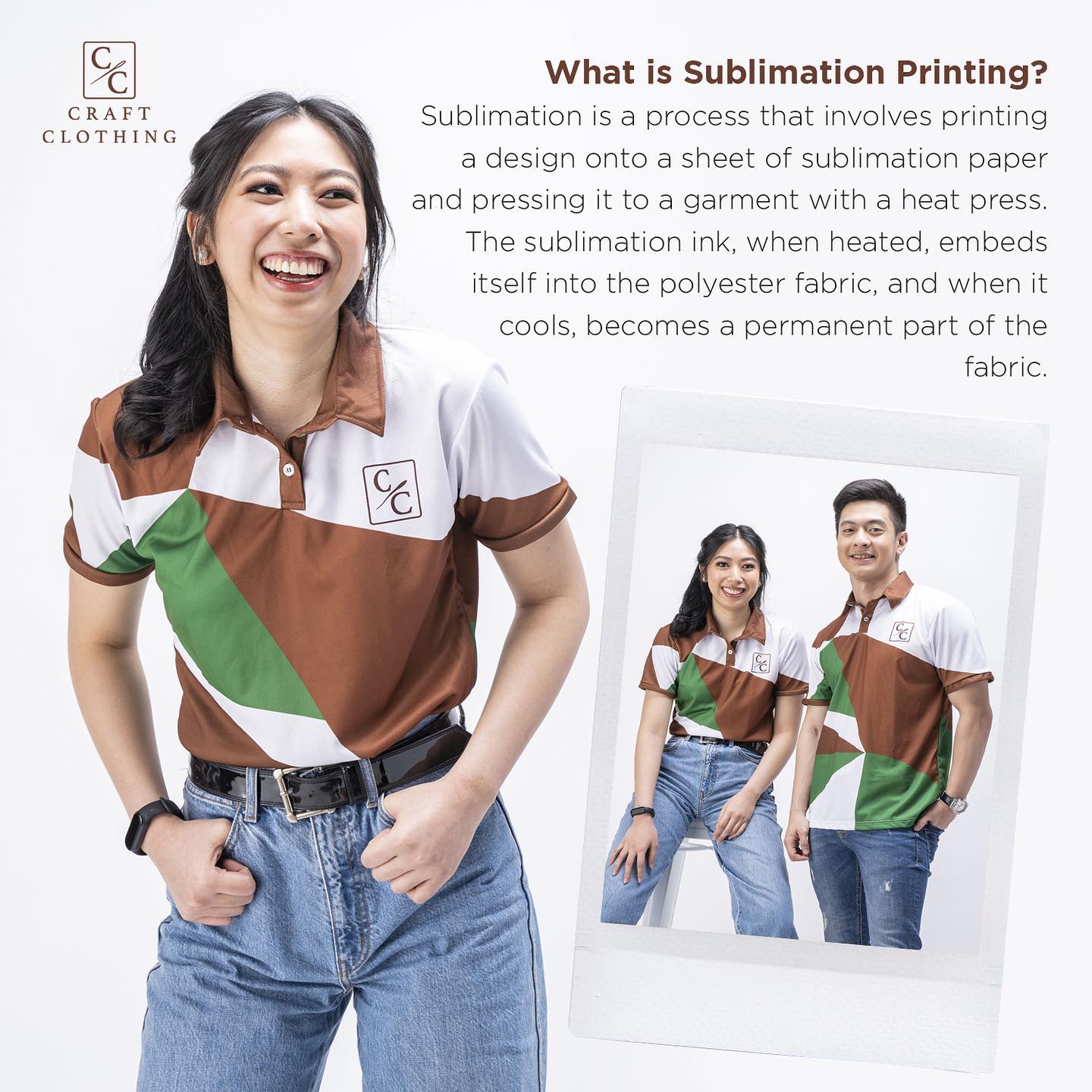Get full-on print that lasts a lifetime with Sublimation Printing!
