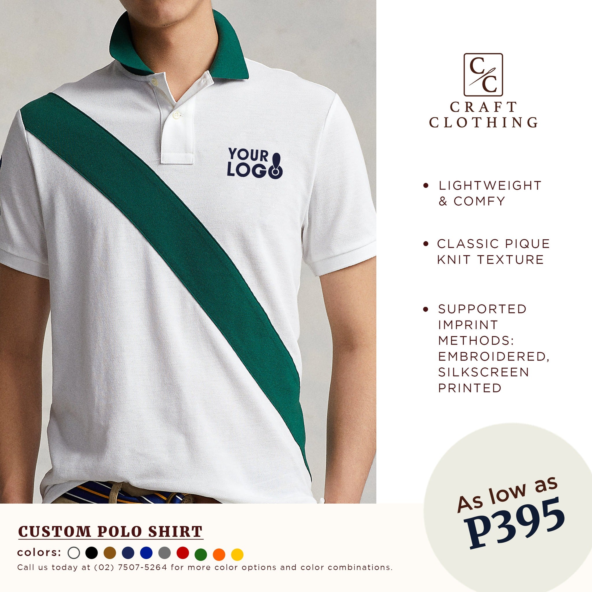 Polo Shirts never go out of style. – Craft Clothing
