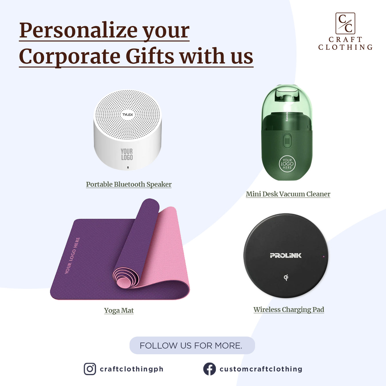 Personalize your Corporate Gifts with us