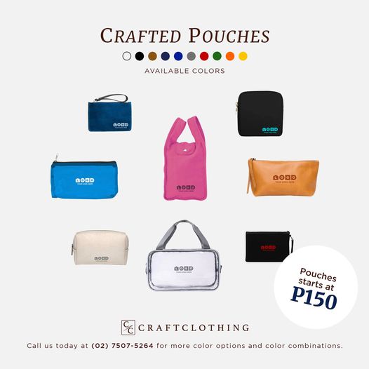 CRAFTED POUCHES
