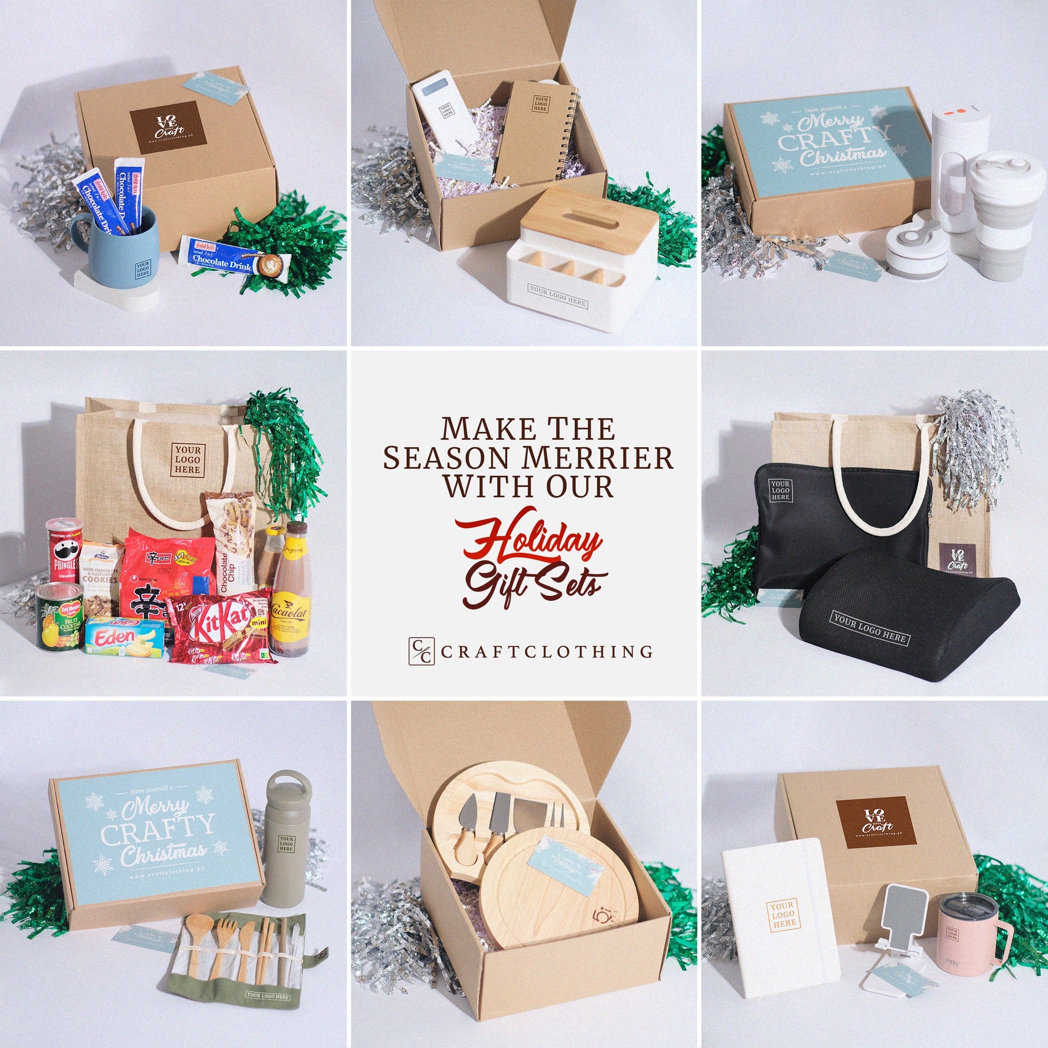 MAKE THE SEASON MERRIER WITH OUR HOLIDAY GIFT SETS