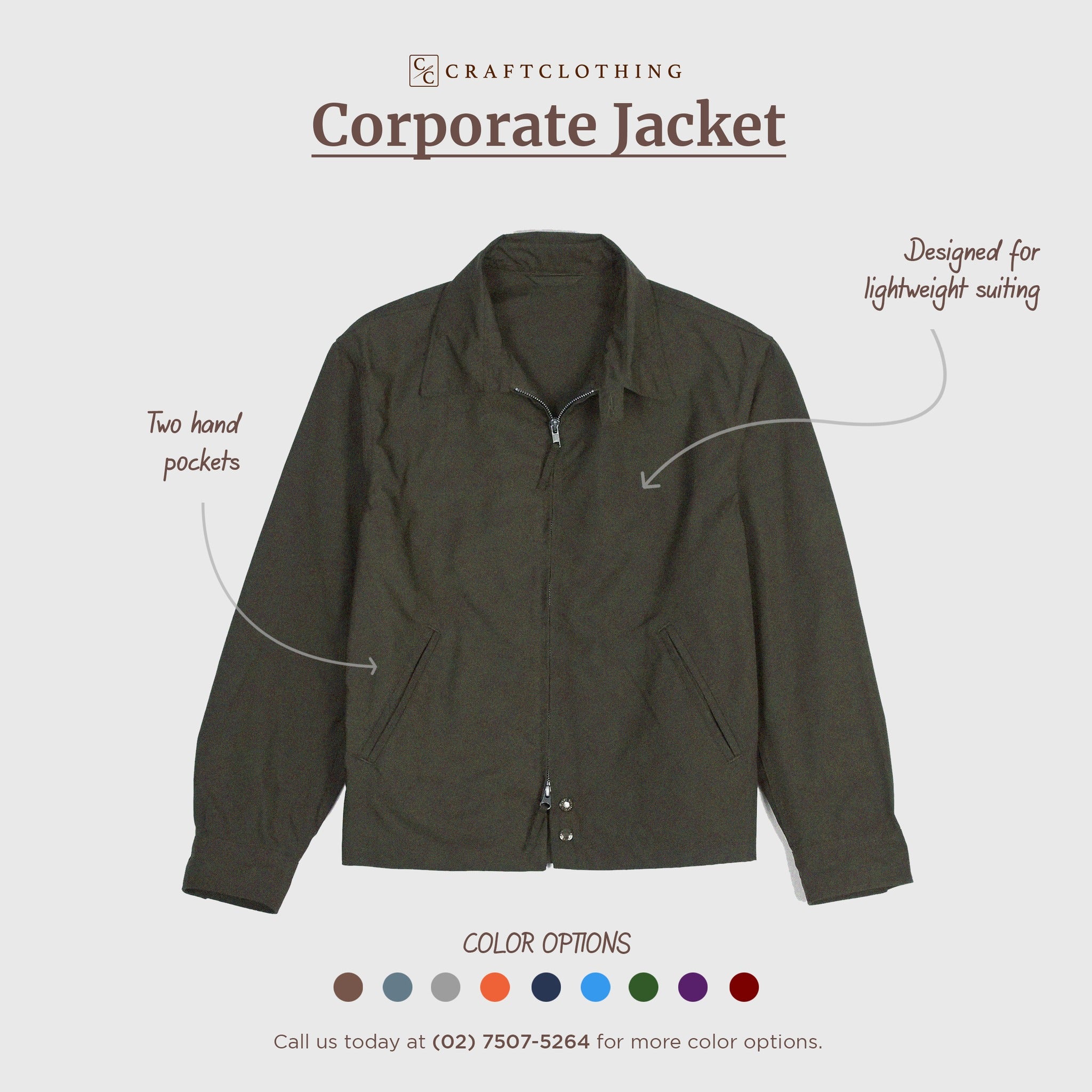 Corporate Jacket – Craft Clothing