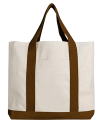 Two-tone Canvas Tote (TB18)