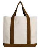 Two-tone Canvas Tote (TB18)