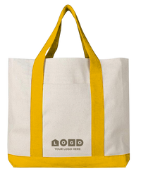 Two-tone Canvas Tote (TB18)