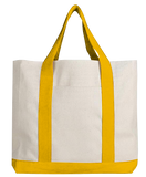 Two-tone Canvas Tote (TB18)