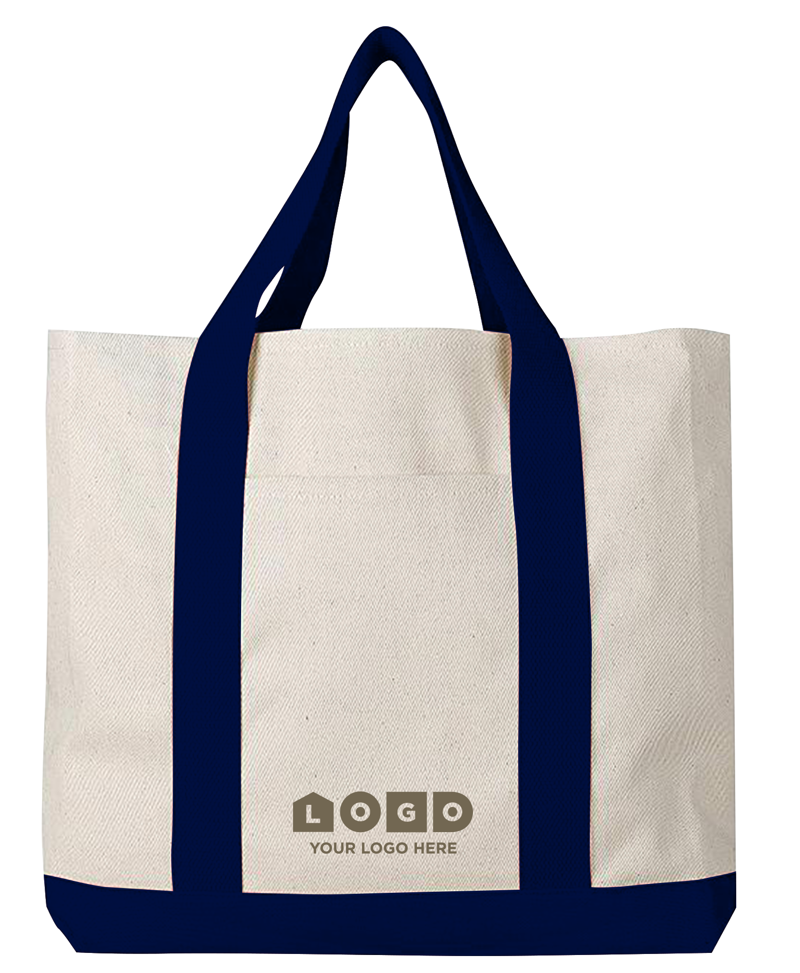 Two-tone Canvas Tote (TB18)