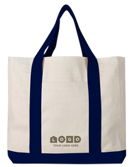 Two-tone Canvas Tote (TB18)
