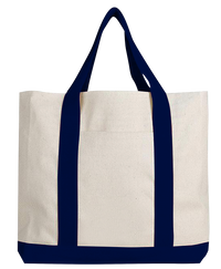 Two-tone Canvas Tote (TB18)