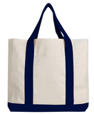 Two-tone Canvas Tote (TB18)
