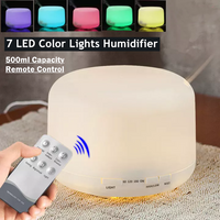 7 LED Color Light Air Humidifier with Remote Control (C09)