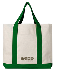 Two-tone Canvas Tote (TB18)
