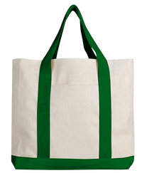 Two-tone Canvas Tote (TB18)