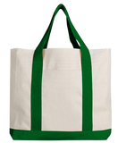 Two-tone Canvas Tote (TB18)