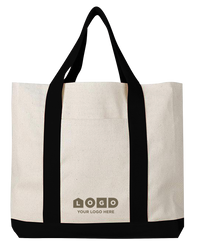 Two-tone Canvas Tote (TB18)