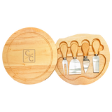 Bamboo Cheeseboard with Cutlery set (BB01)