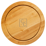 Bamboo Cheeseboard with Cutlery set (BB01)