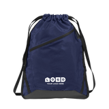 Zip-it Drawstring Backpack with Adjustable Straps (DB17)
