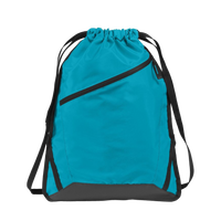 Zip-it Drawstring Backpack with Adjustable Straps (DB17)