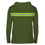 Reflectorized Hooded Buttoned Longsleeves (HL14)