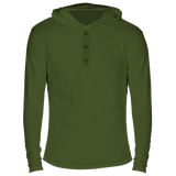 Reflectorized Hooded Buttoned Longsleeves (HL14)
