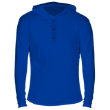 Reflectorized Hooded Buttoned Longsleeves (HL14)