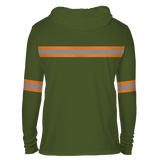 Reflectorized Hooded Buttoned Longsleeves (HL15)