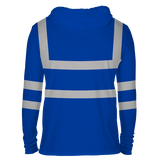 Reflectorized Hooded Buttoned Longsleeves (HL16)