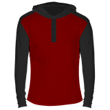 Hooded Buttoned Longsleeves (HL17)