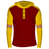Reflectorized Hooded Buttoned Longsleeves (HL19)