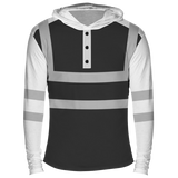 Reflectorized Hooded Buttoned Longsleeves (HL20)