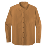 Long Sleeve Button-Down Polo (LL09)